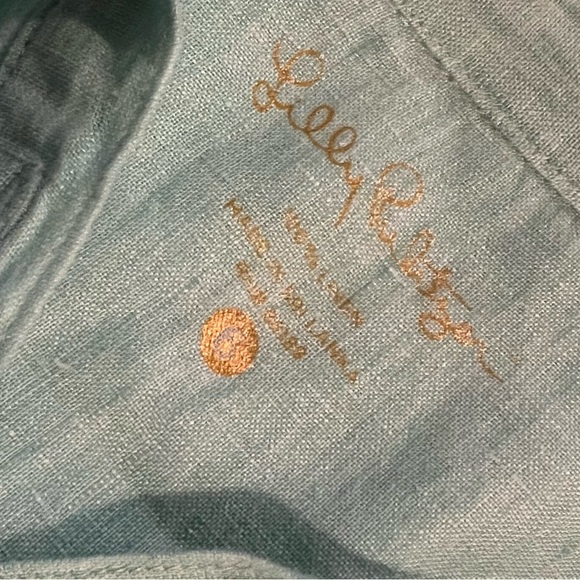 Lily Pulitzer linen tunic, barely worn - Picture 3 of 3